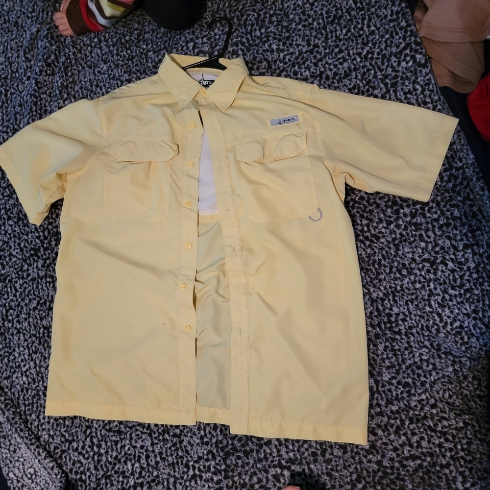 Men's button up fishing shirts